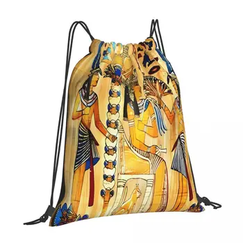 Египетската Кралица Универсални Раници на съвсем малък За Мъже, Идеална Училищна Чанта за Къмпинг, чанта за съвсем малък за Фитнес, Ежедневна чанта