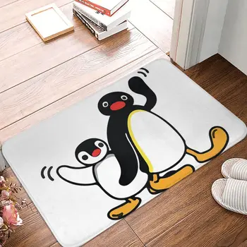 Pingu Noot Pinga Penguin TV Подложка за баня, Приятелите, Подложка За Кухня, Уличен мат Декорация на дома