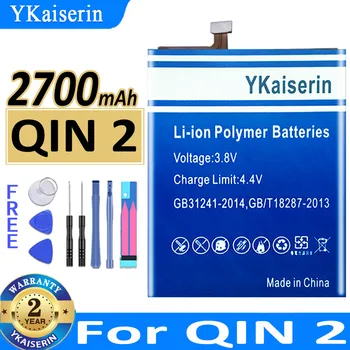 YKaiserin QINK1 QINF21 QIN2 Батерия За Xiaomi ЧИН K1 ЧИН F21 ЧИН 2 от висок Клас Батерия + Номер на песен