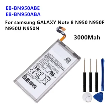 EB-BG950ABE EB-BG950ABA Оригинална батерия от 3000 mah за Samsung Galaxy S8 SM-G9508 G950T G950U/V/F/S G950A G9500 G950 + инструмент